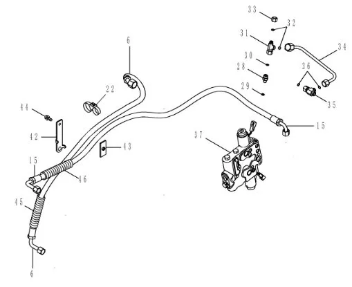 87708028 - шланг